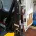 Montaggio Spondina Su Veicolo Per Le Pulizie Particola Braccio